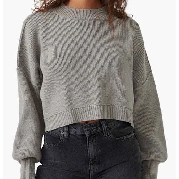 Free People easy street pull over sweater - Picture 1 of 7